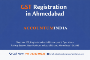 GST Registration in Ahmedabad-blog